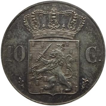 10 Cent 1843 Gotische W